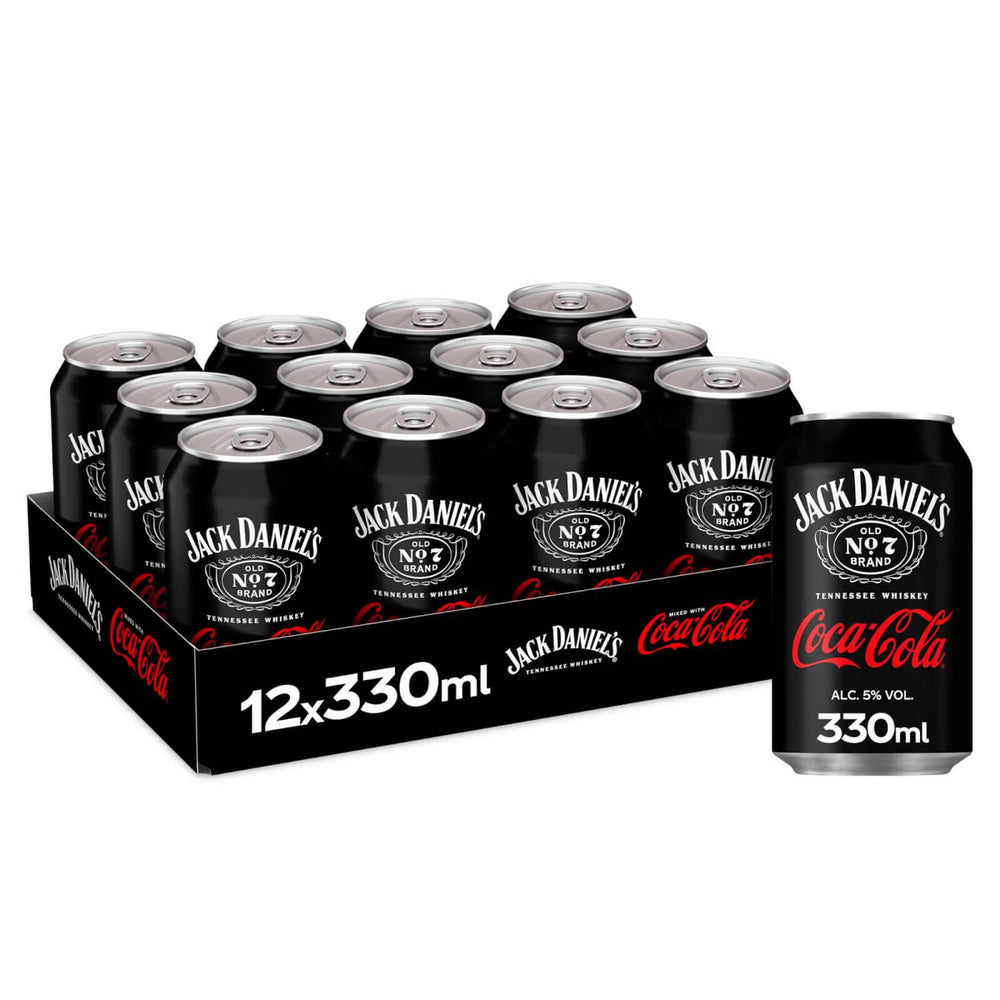 Jack Daniel's and Coca-Cola Can
