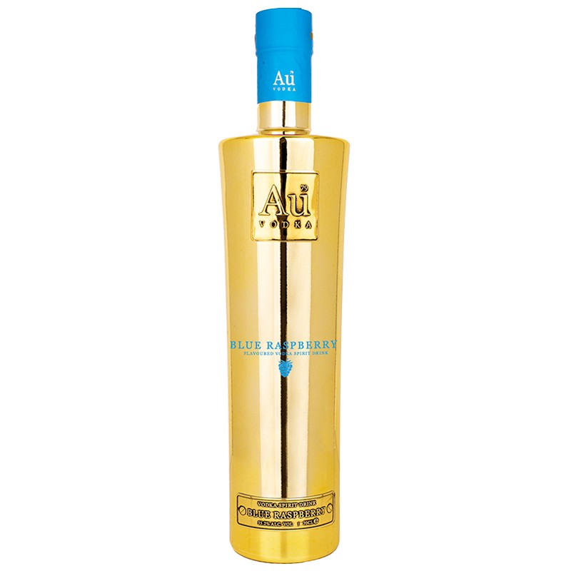 Aú Vodka - Blue Raspberry (70cl)