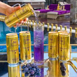 Au Vodka Black Grape Soda (330ml)