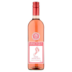 Barefoot Pink Moscato Wine (75cl)