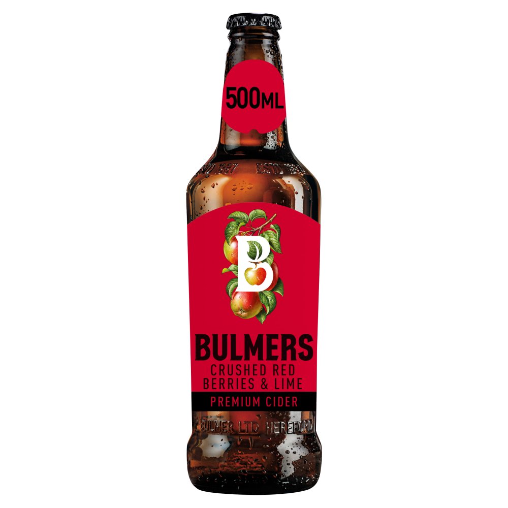 Bulmers Crushed Red Berries & Lime (500ml)