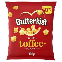 
            
                Load image into Gallery viewer, Butterkist Crunchy Toffee Popcorn (78g)
            
        