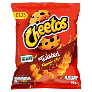 Cheetos Twisted Flamin' Hot Snacks (65g)