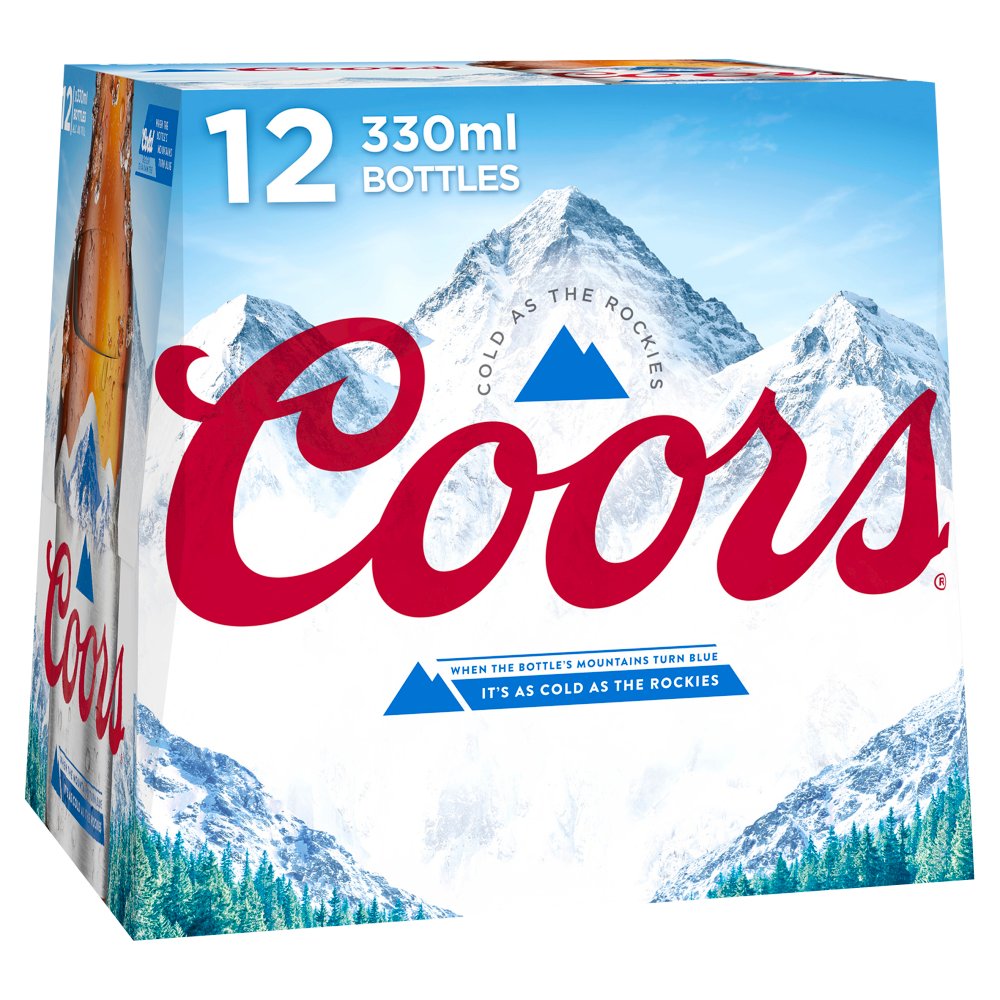 Coors Lager (12 x 330ml)