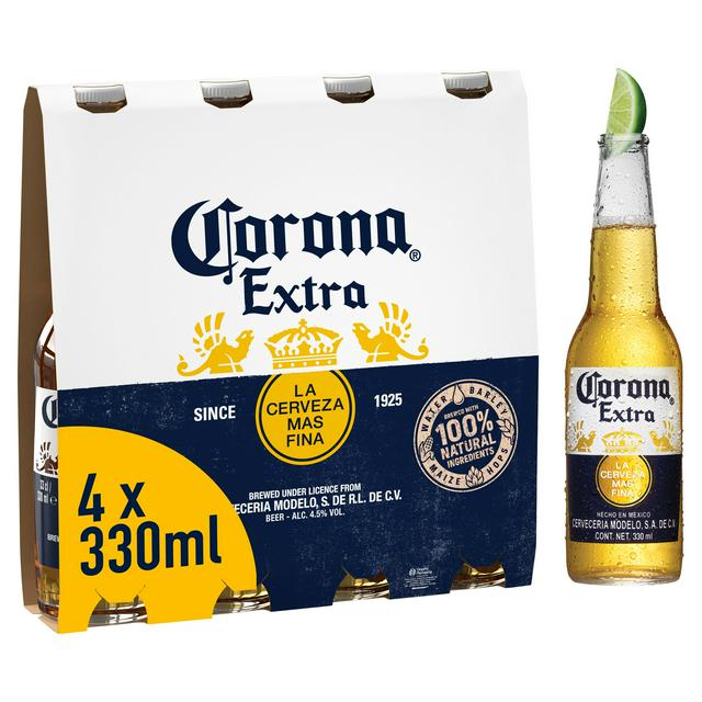 Corona Bottled Beers (4x 330ml)