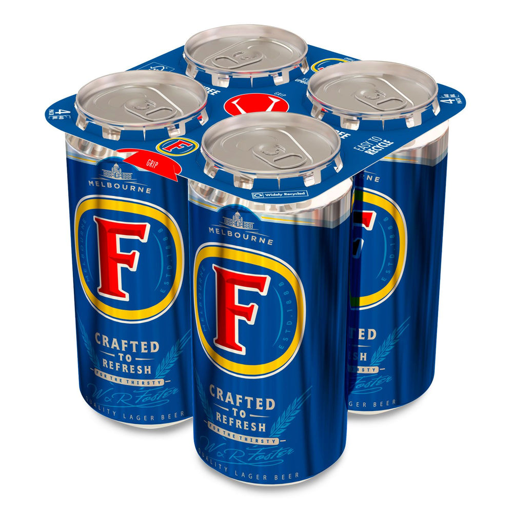 
            
                Load image into Gallery viewer, Fosters Beer Cans (4x 440ml)
            
        