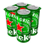 Heineken Beer Cans (4x 440ml)