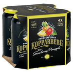 Kopparberg Premium Cider with Strawberry & Pineapple (4 x 330ml)