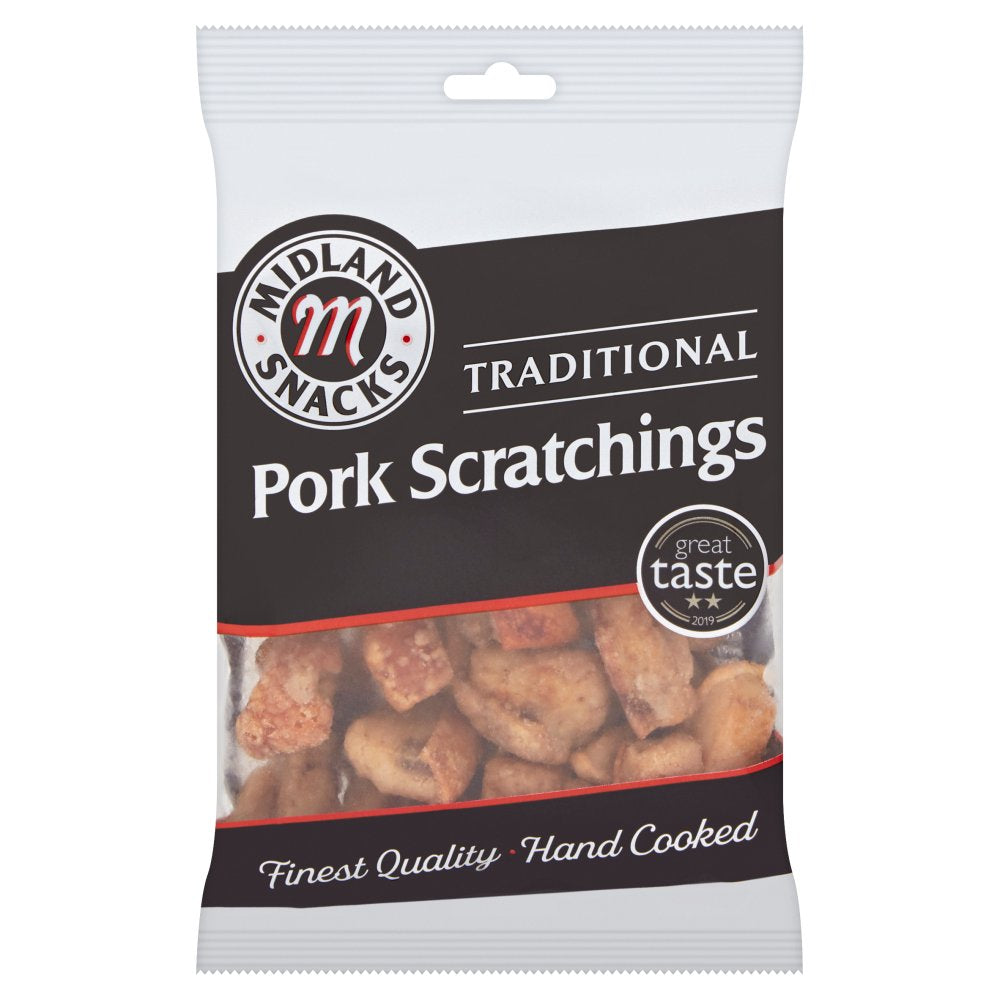 Midland Snacks Traditional Pork Scratchings (70g)