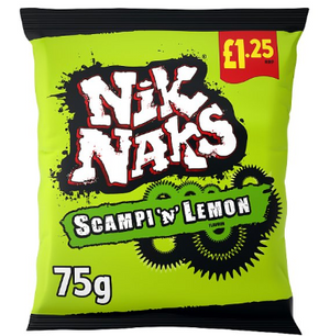 Nik Naks Scampi 'N' Lemon Flavour (75g)