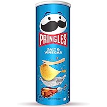 Pringles Salt & Vinegar  (165g)