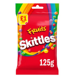 Skittles Vegan Chewy Sweets Fruit Flavoured Treat Bag (109g)