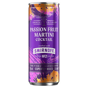 Smirnoff Passion Fruit Martini Cocktail (250ml)