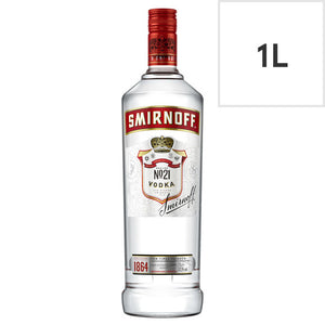 
            
                Load image into Gallery viewer, Smirnoff Red Label Vodka (1 Litre)
            
        