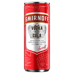 Smirnoff & Cola Vodka (250ml)