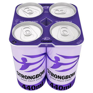 Strongbow Dark Fruit Ciders (4x 440ml)