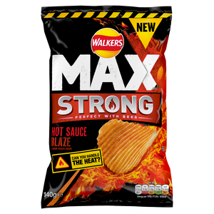 Walkers Max Hot Sauce Blaze (70g)