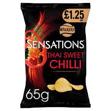
            
                Load image into Gallery viewer, Walkers Sensations Thai Sweet Chilli (65g)
            
        